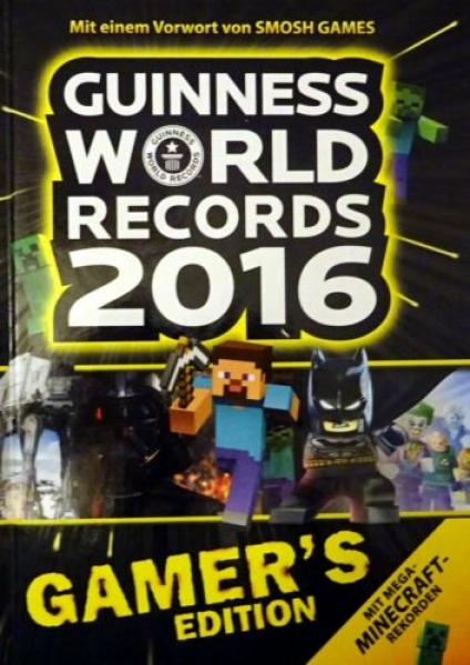 Guinness World Records 2016, Gamer´s Edition